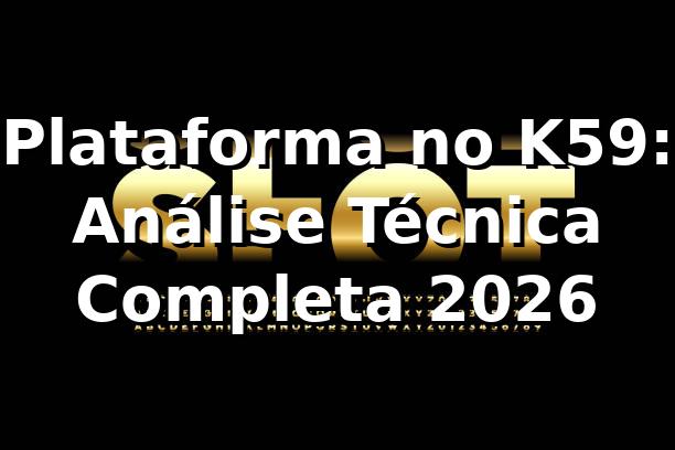 Plataforma no K59: Análise Técnica Completa 2026 1 Plataforma no K59: Análise Técnica Completa 2026